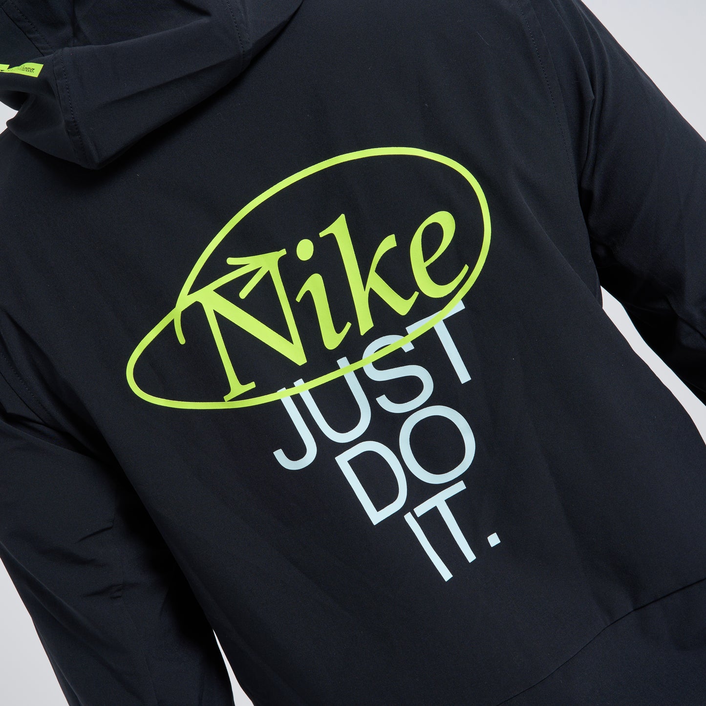 Nike Just Do It Windrunner - Black / Neon