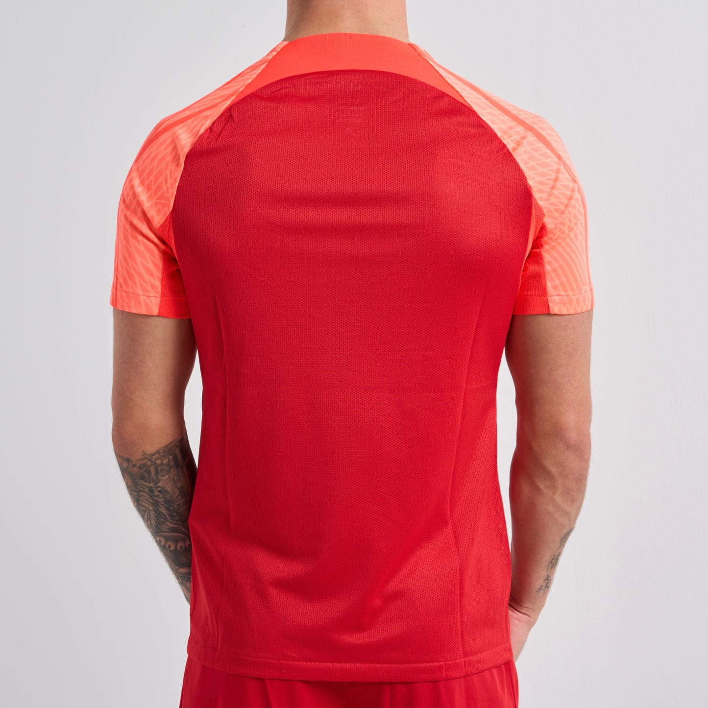 Nike Strike Set - Tee & Shorts - Crimson Red / Black