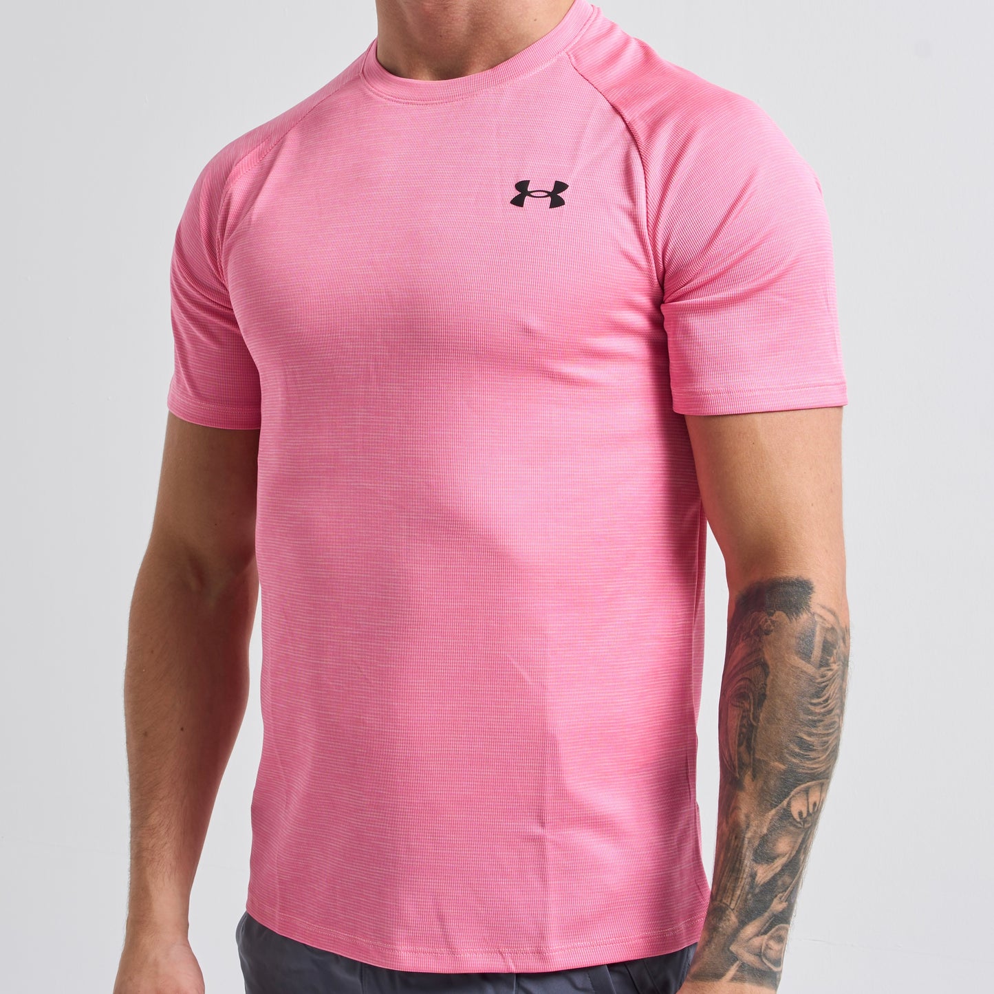 Under Armour Tech Tee Pink Foam
