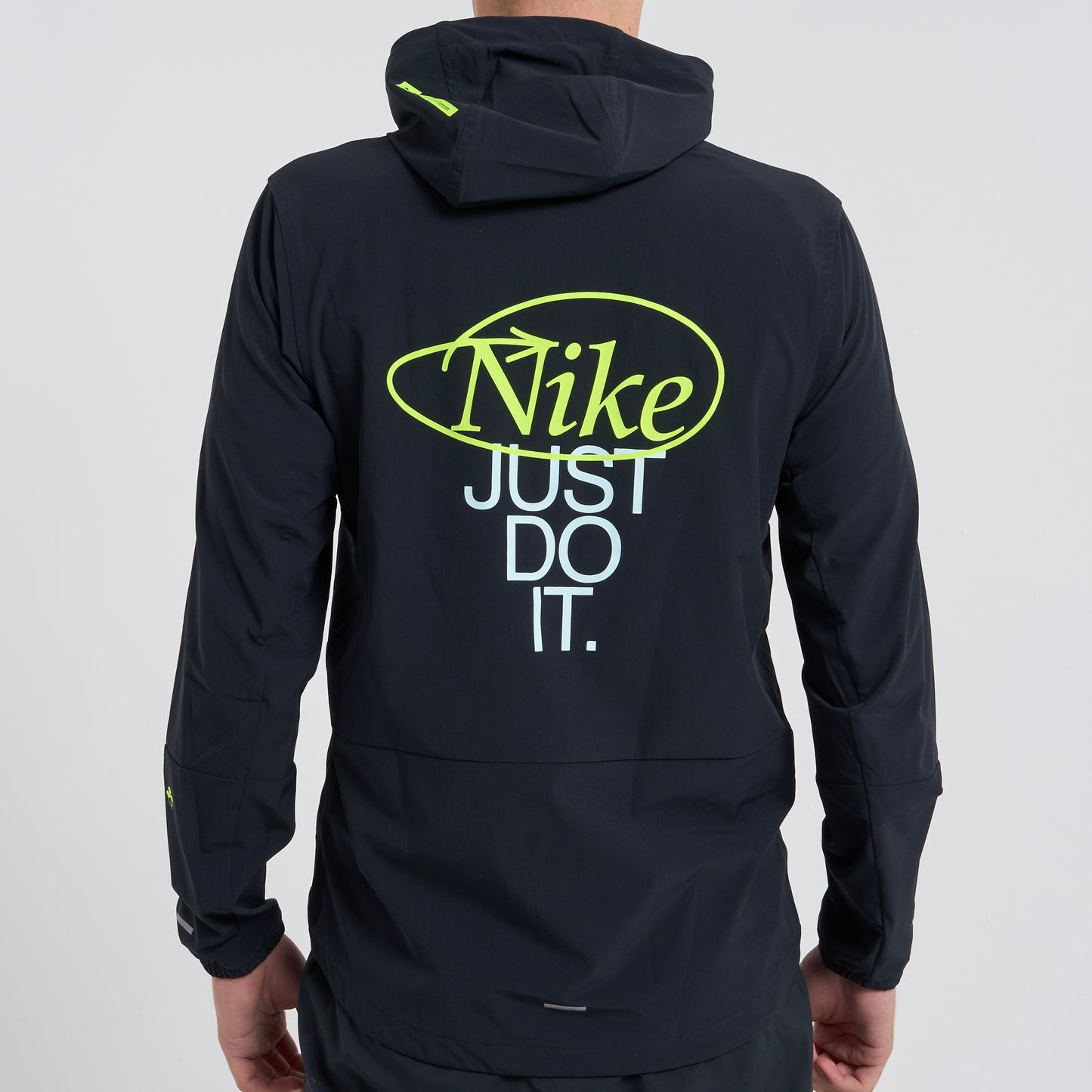 Nike Just Do It Windrunner - Black / Neon