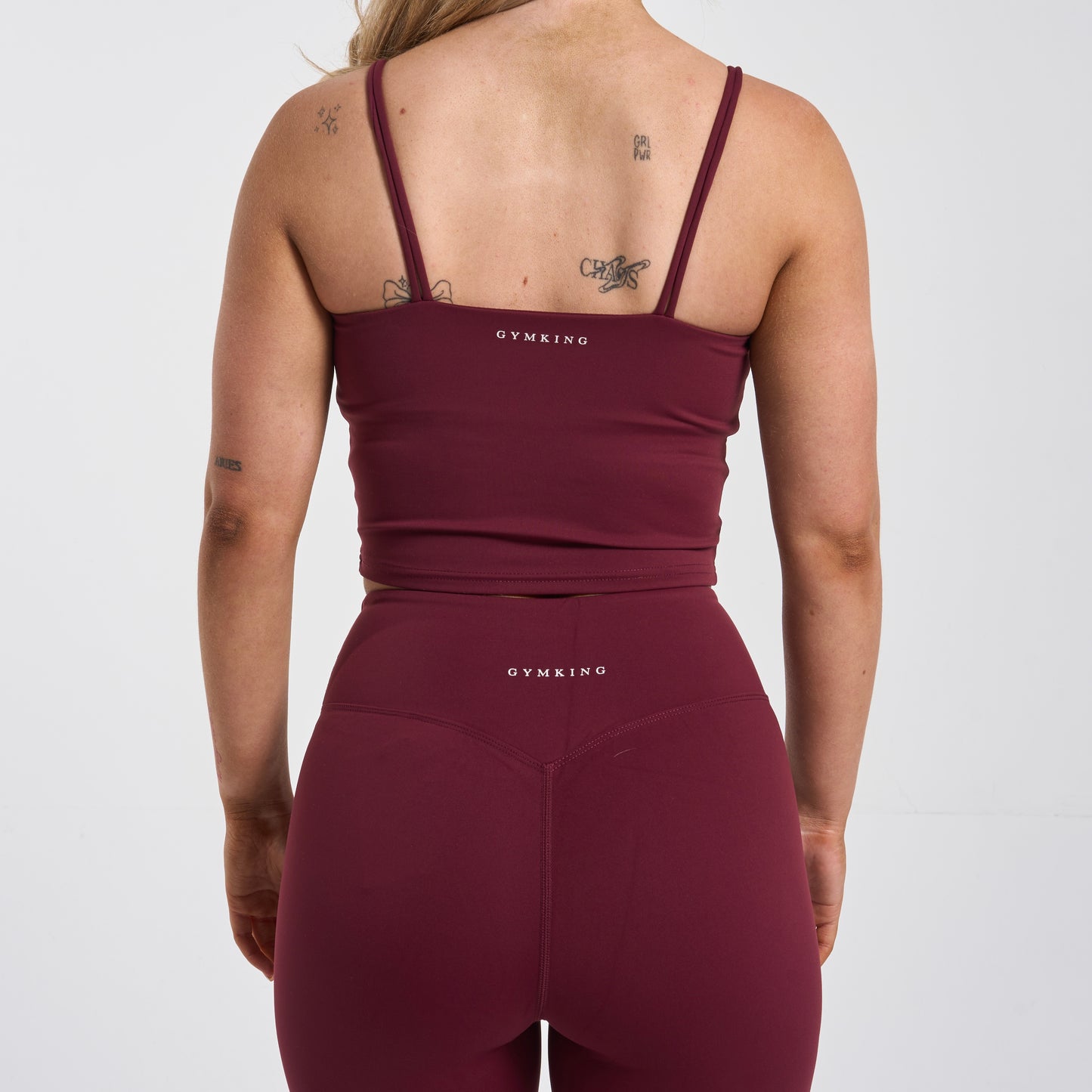 Gym King 365 Bra & Leggings Set - Cherry