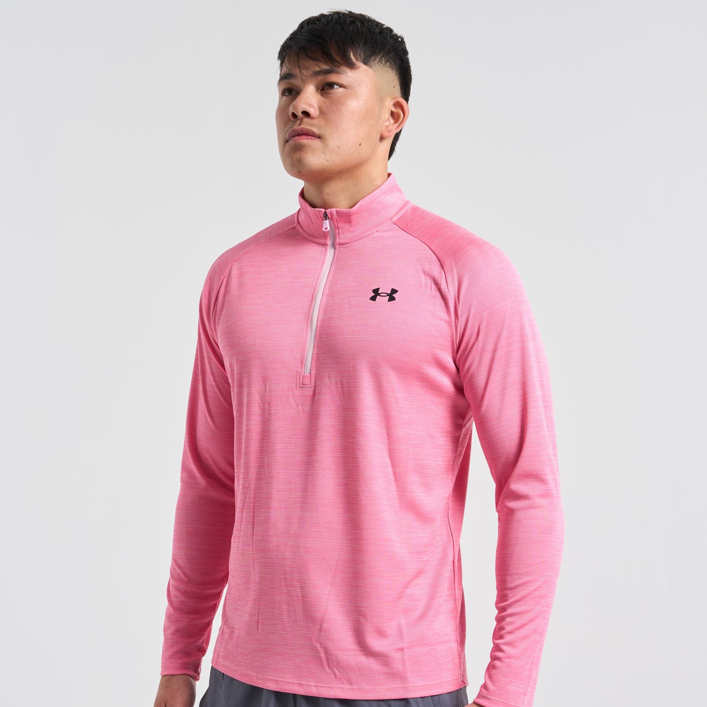 Under Armour Half Zip - Pink Foam