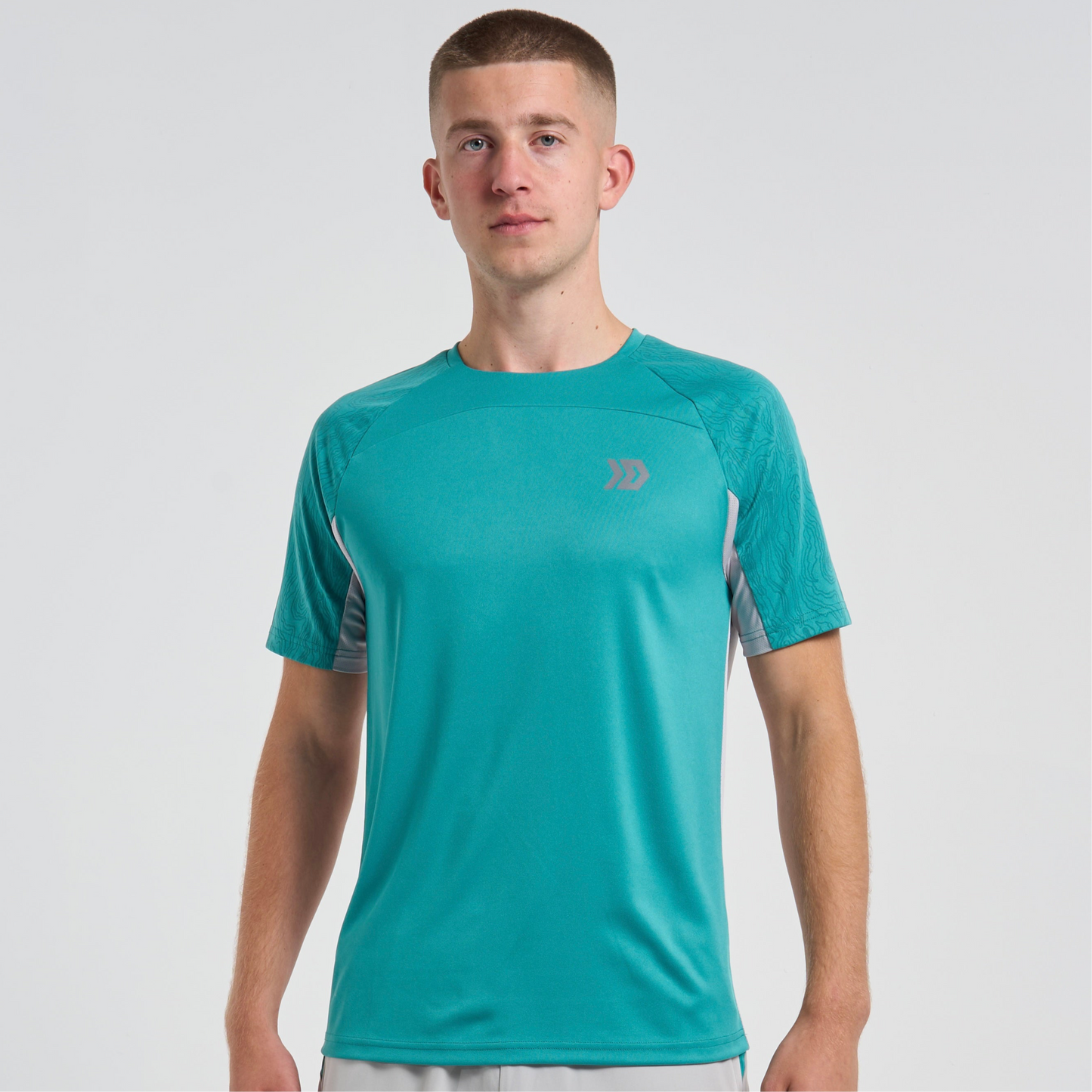 DASH Tee - Mint Green / Grey