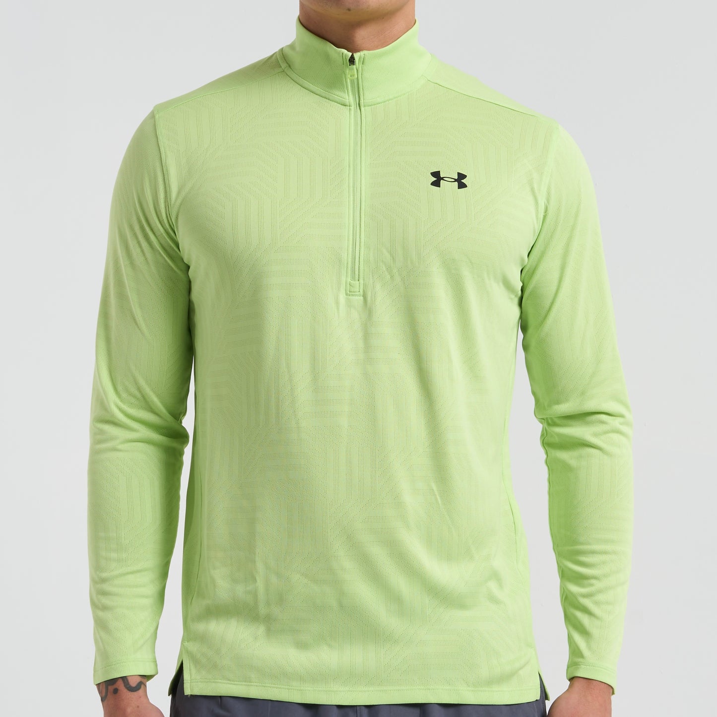 Under Armour Geotessa Half Zip - Morph Green