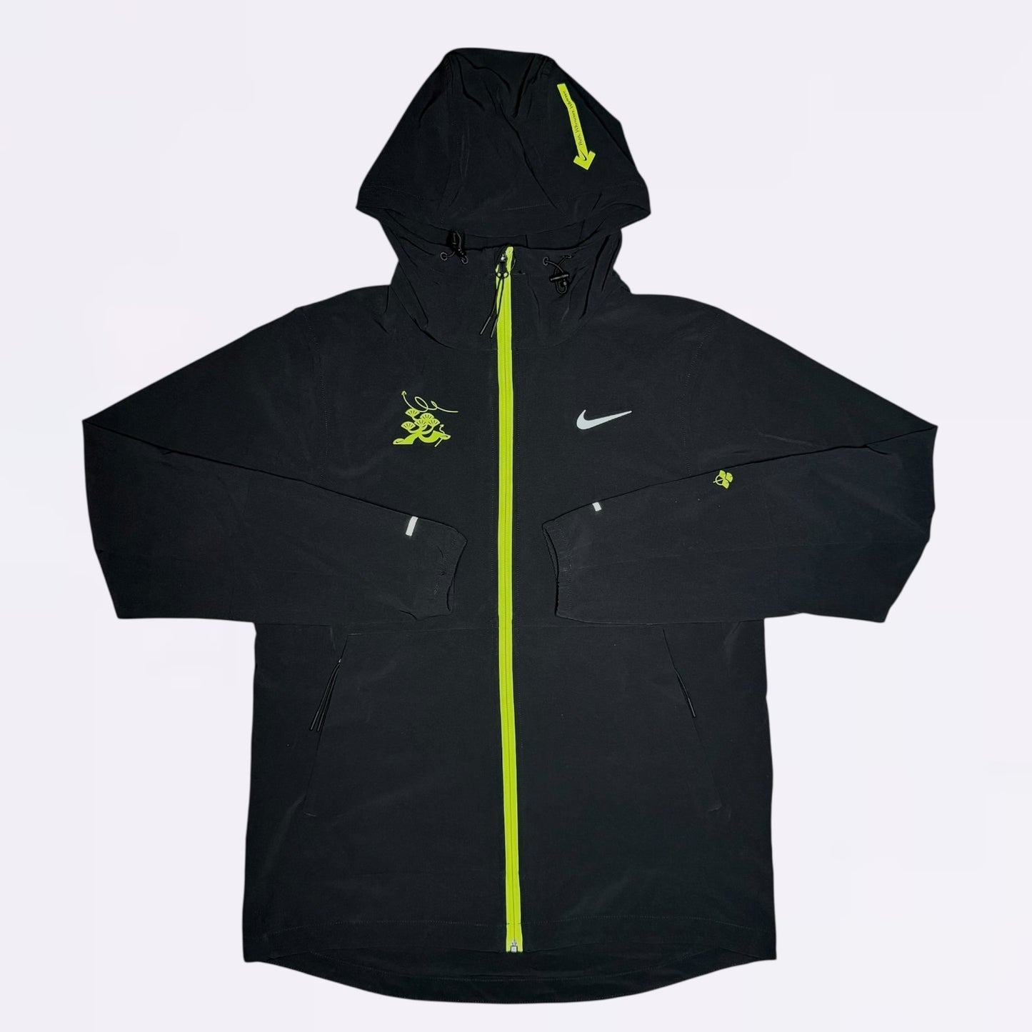 Nike Just Do It Windrunner - Black / Neon