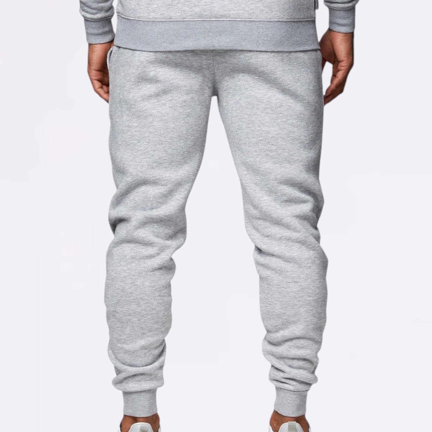 Gym King Fundamental Fleece Jogger - Grey Marl