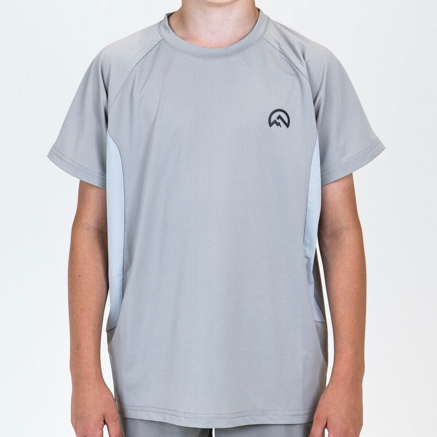 Flux Tech Tee - Grey (Junior)