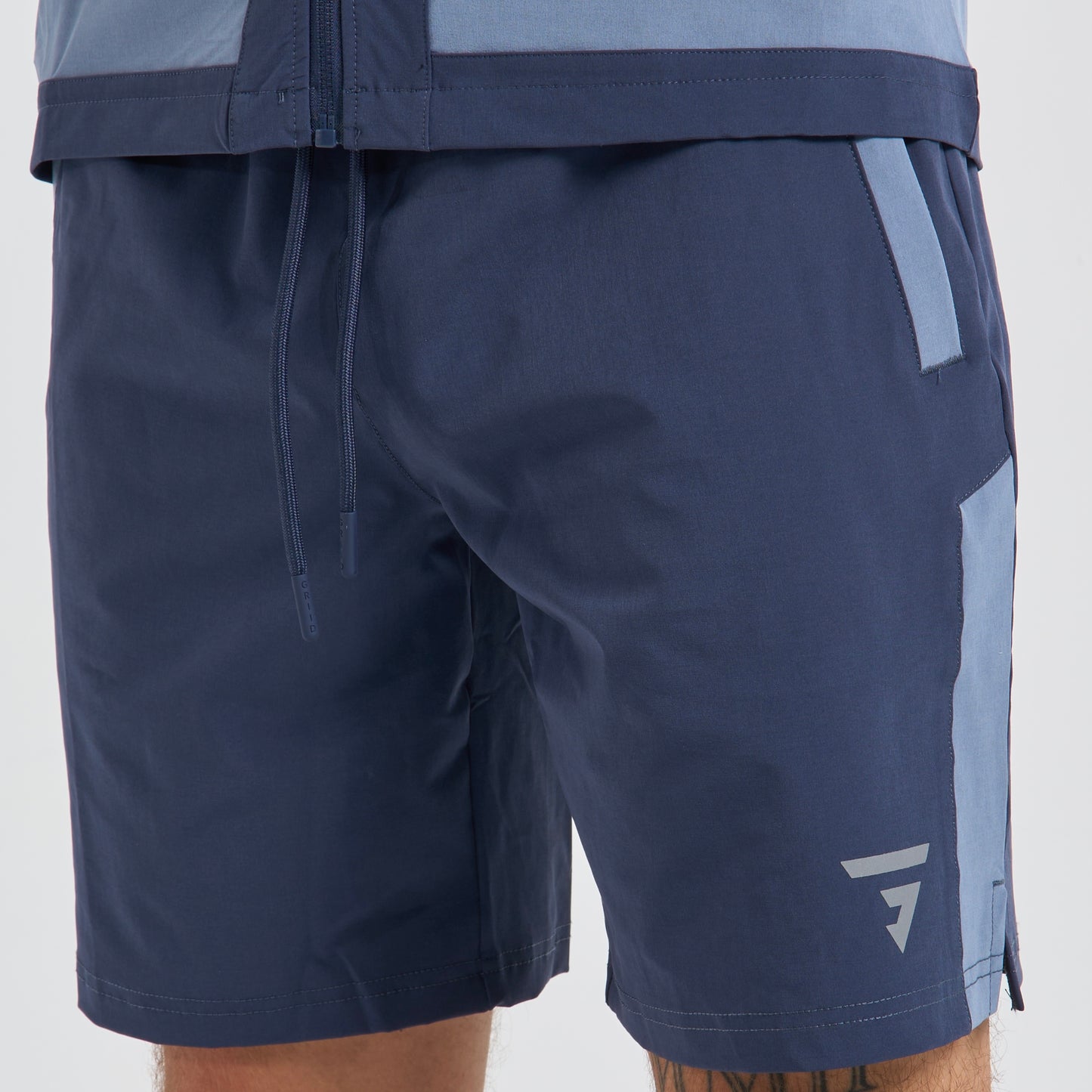 GRIID Body Block Shorts - Obsidian
