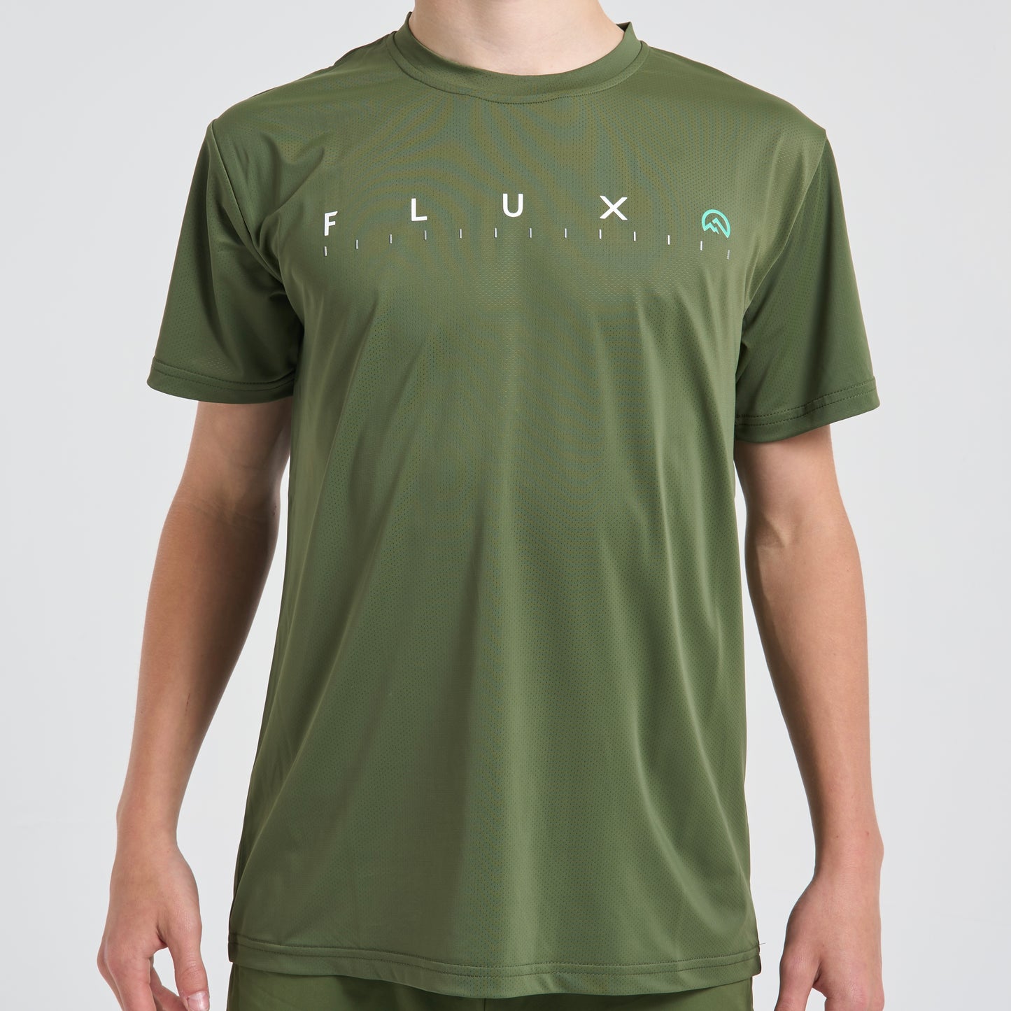 Flux Graphic Tee - Sage (Junior)