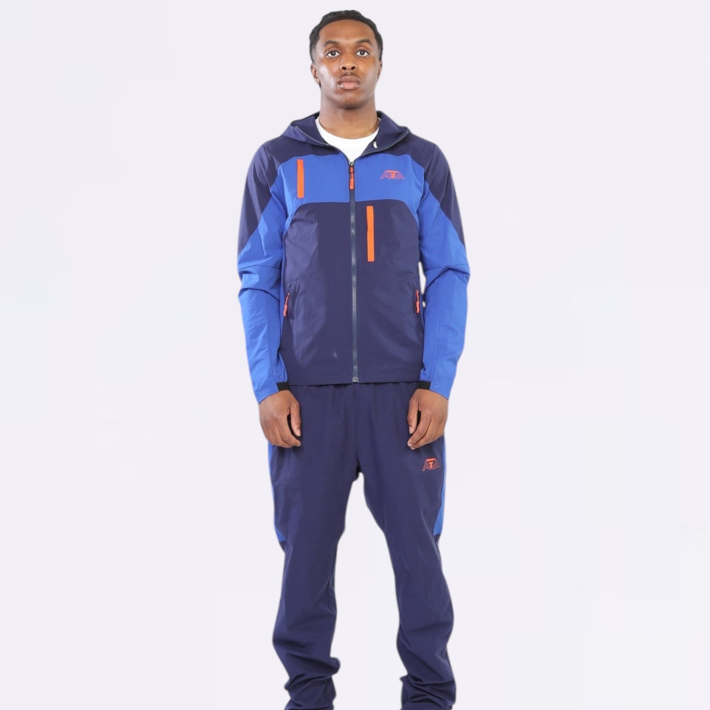GRIID Triple G Pant - Deep Navy / Orange