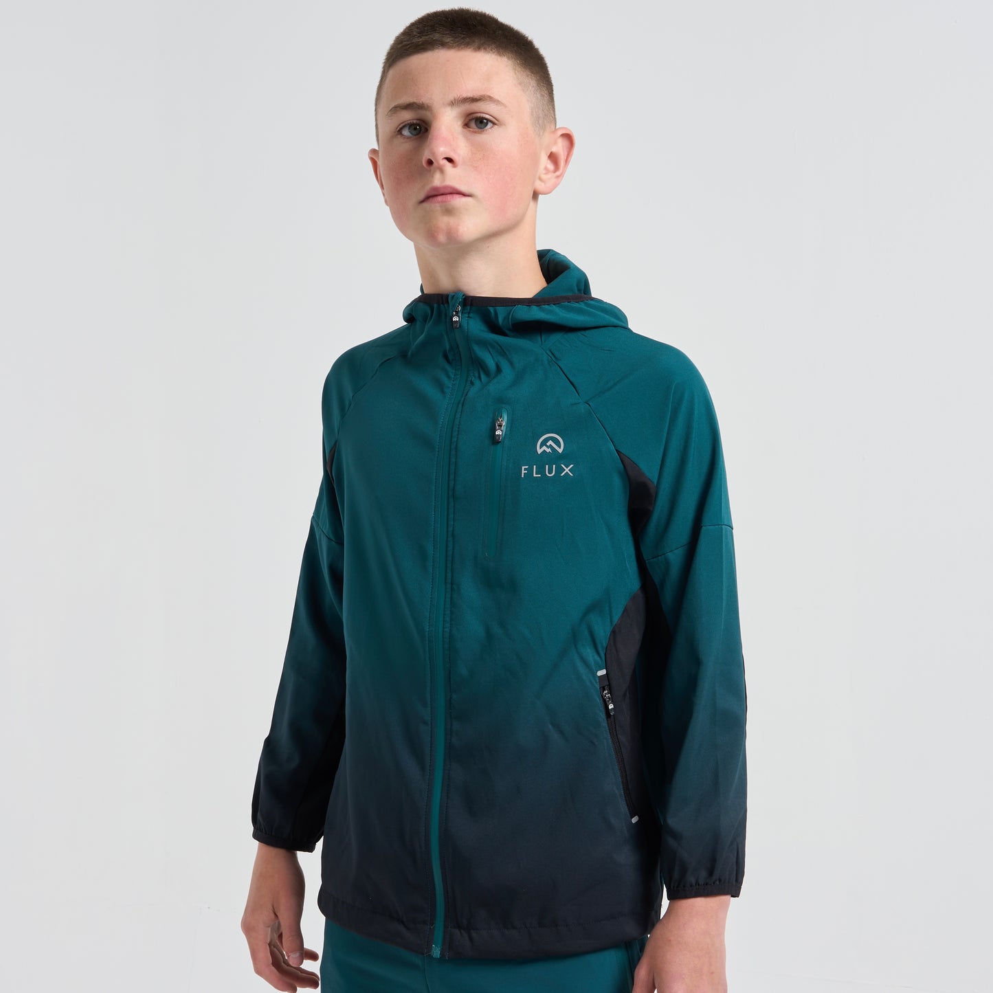 Flux Gradient Jacket - Jungle Green (Junior)