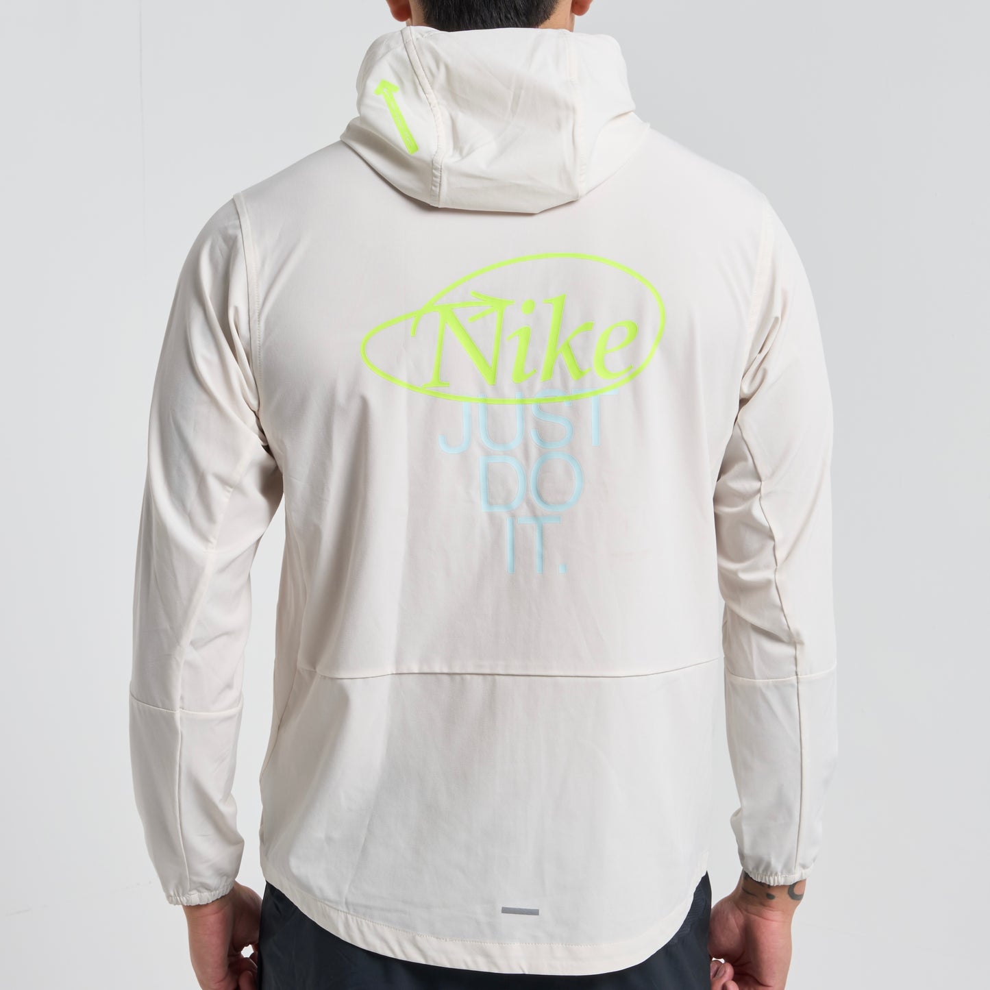 Nike Just Do It Windrunner - White / Neon