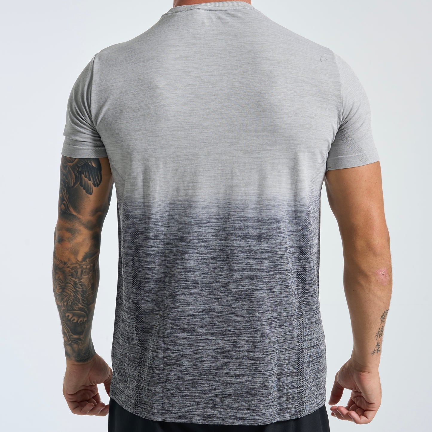 GymKing Relentless Ombré Seamless Set - Black / Urban Grey