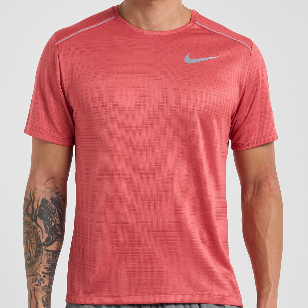 Nike Miler Tee Adobe Red