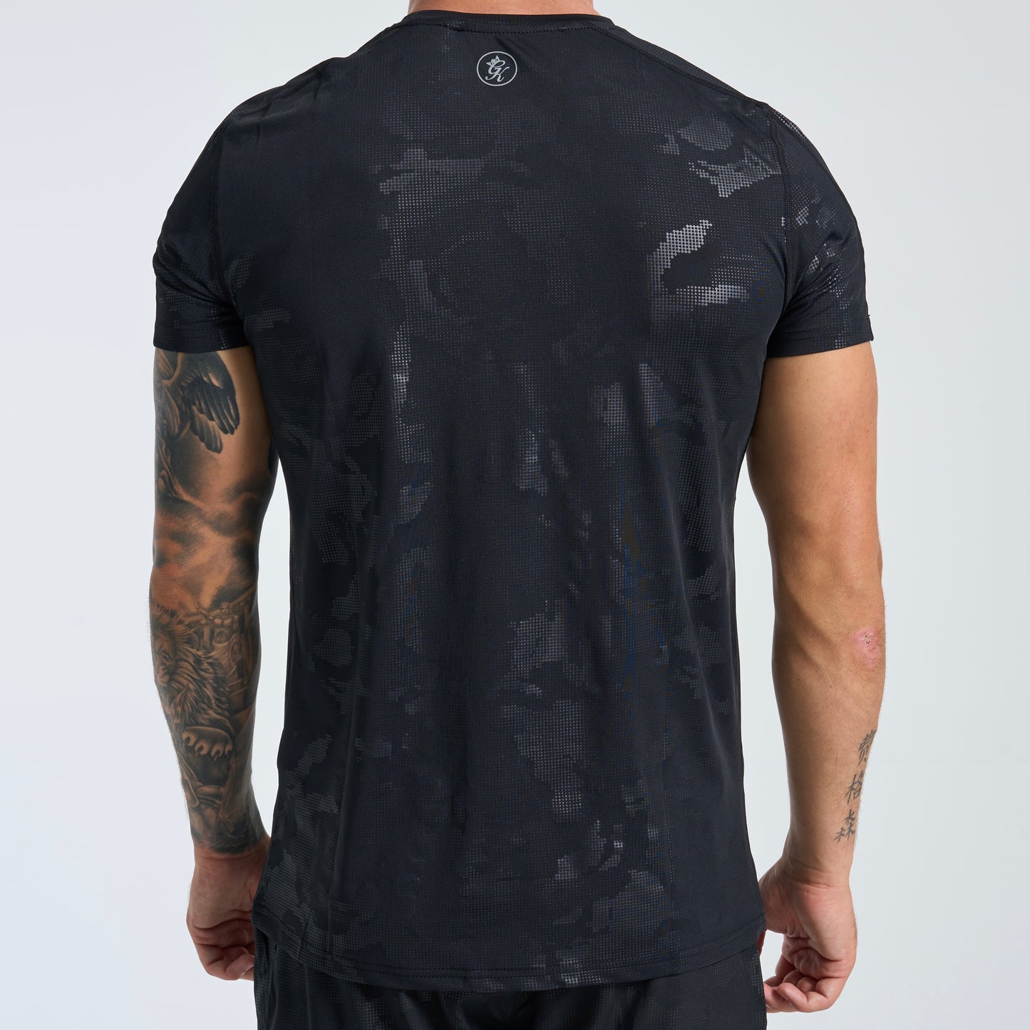 GymKing Debossed Camo Set - Black