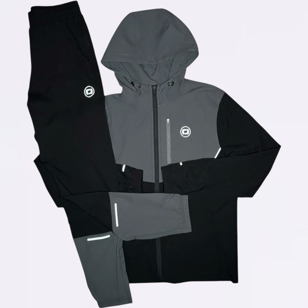 Certified Jacket & Bottoms Set - Black / Grey