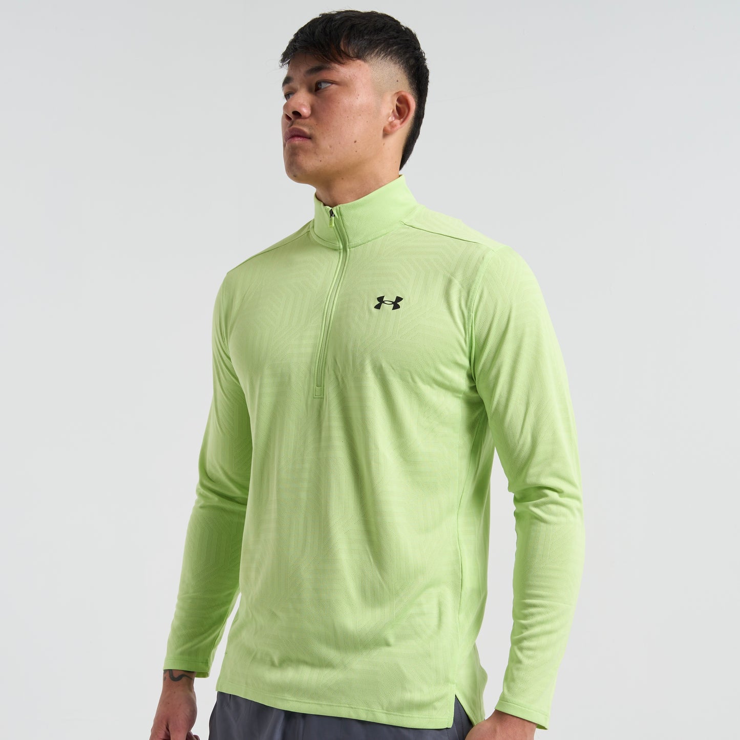 Under Armour Geotessa Half Zip - Morph Green