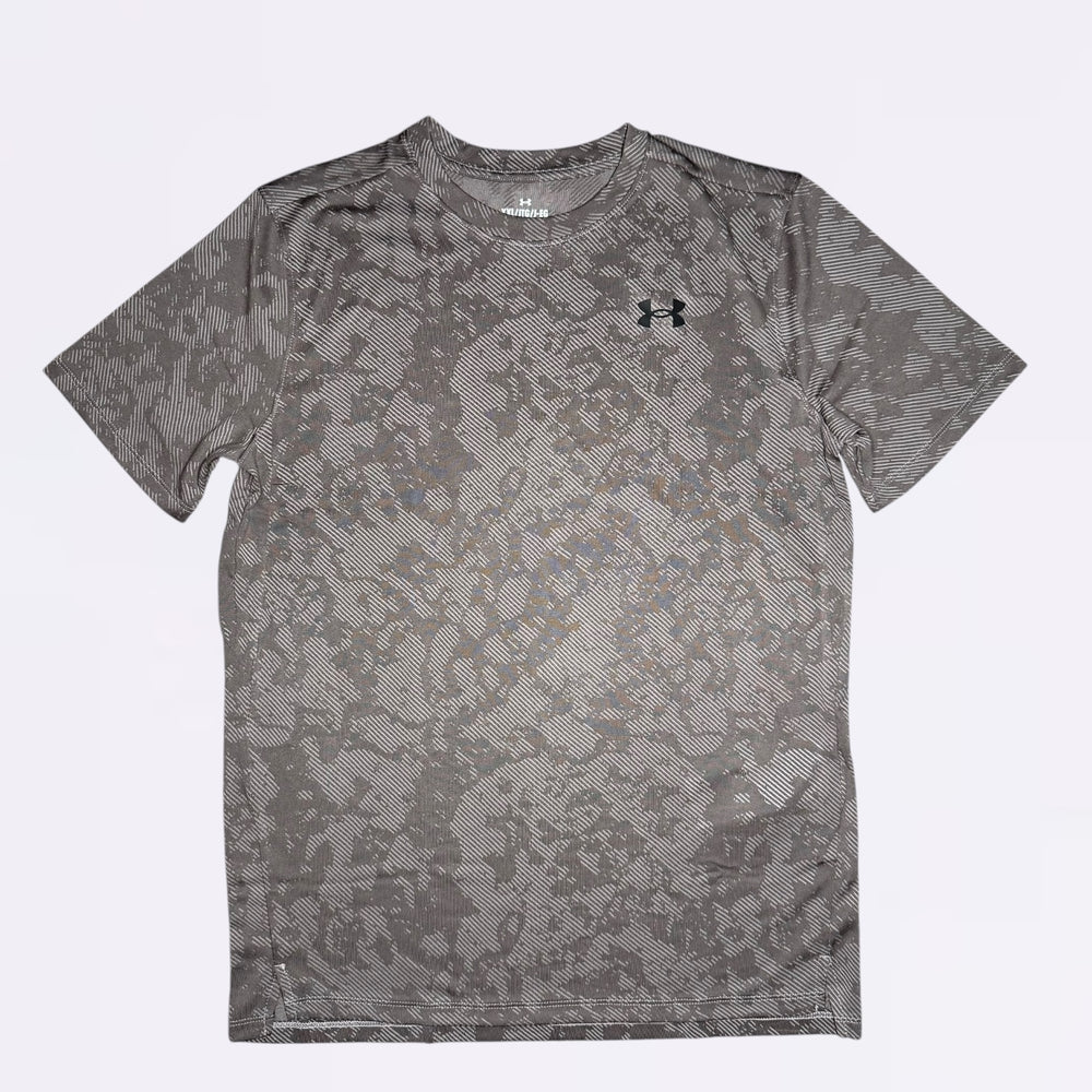 Under Armour Vent Jacquard Burgundy Tee (Junior)