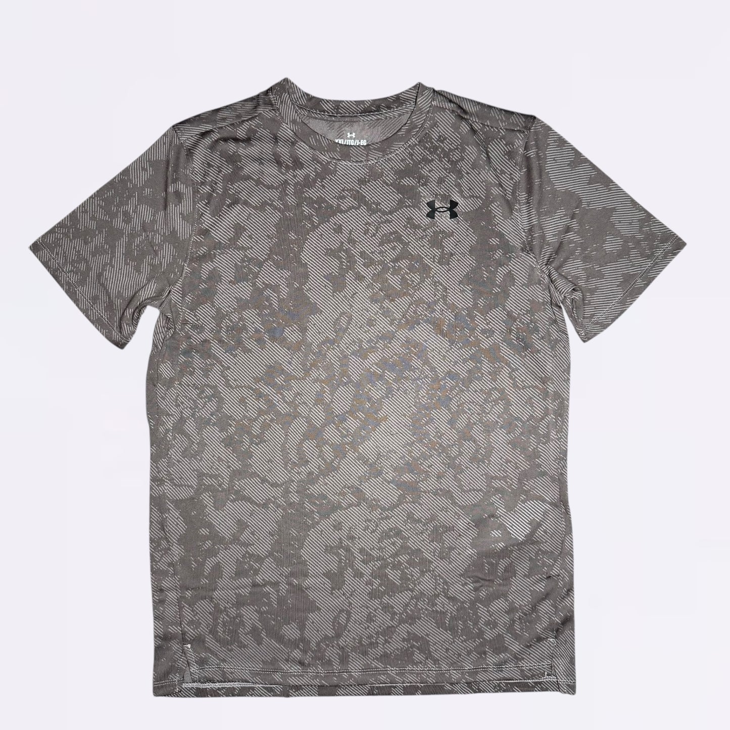 Under Armour Vent Jacquard Burgundy Tee (Junior)