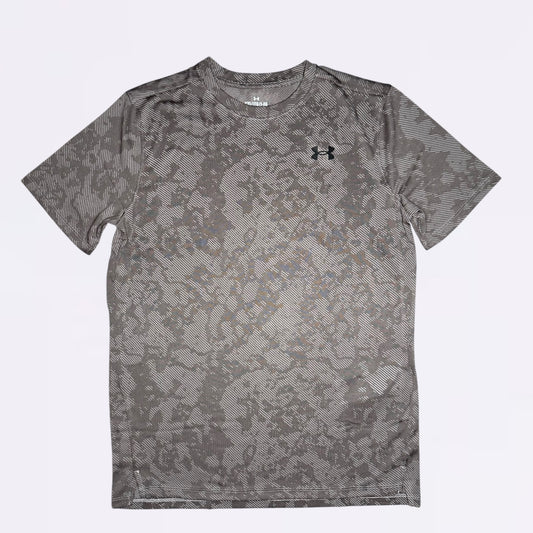 Under Armour Vent Jacquard Burgundy Tee (Junior)