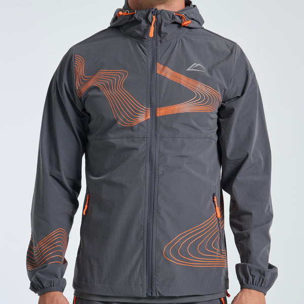 ActiveLine Wave Windrunner  - Grey / Orange