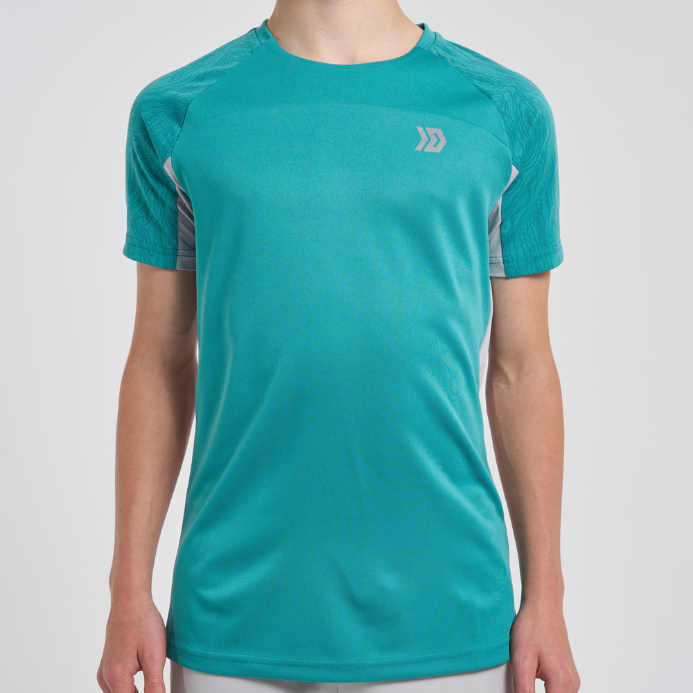DASH Tee - Mint Green / Grey (Junior)