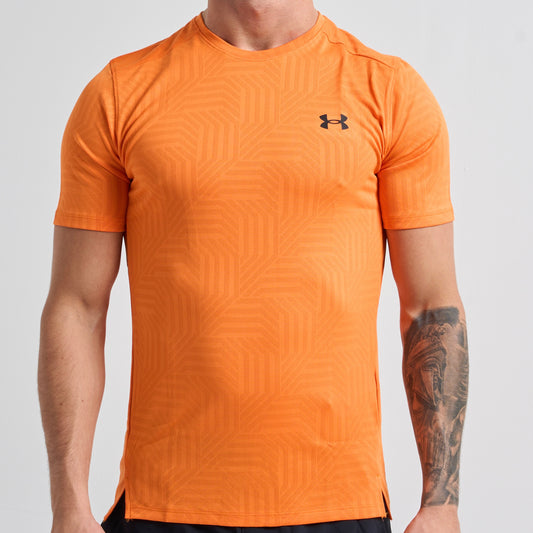 Under Armour Vent Geotessa Tech Tee - Orange