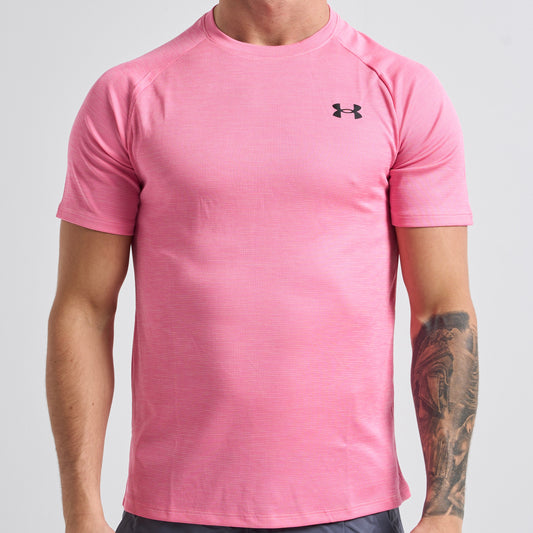 Under Armour Tech Tee Pink Foam