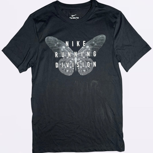 Nike Run Division Butterfly Tee - Black