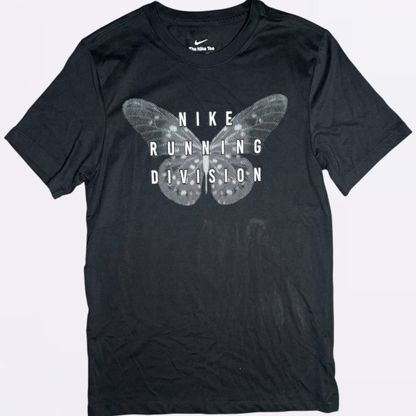 Nike Run Division Butterfly Tee - Black
