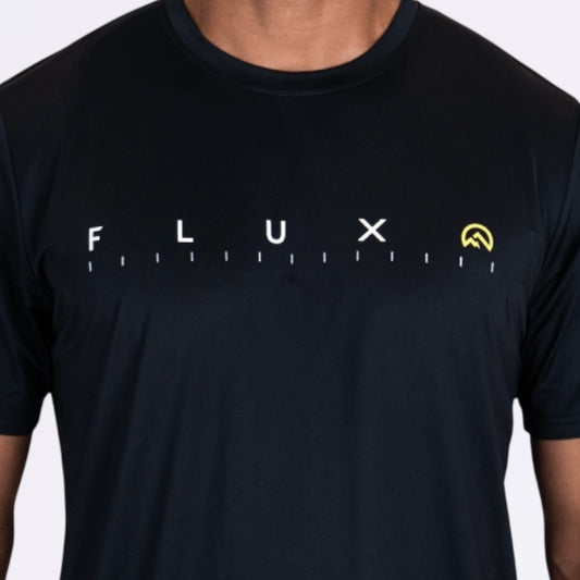 Flux Graphic Tee - Black / Neon