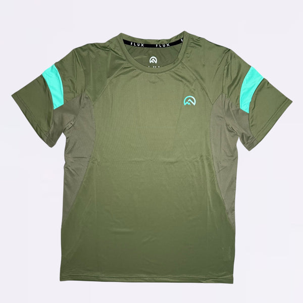 Flux Curve Tee - Sage  (Junior)