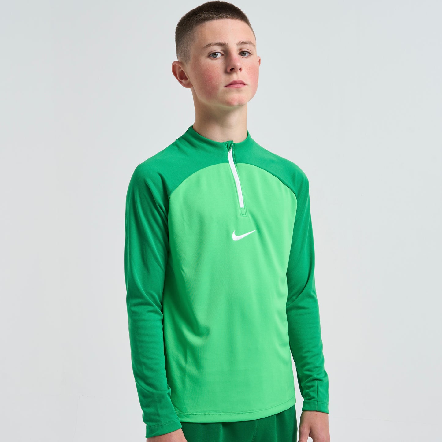 Nike Academy Half Zip - Green (Junior)