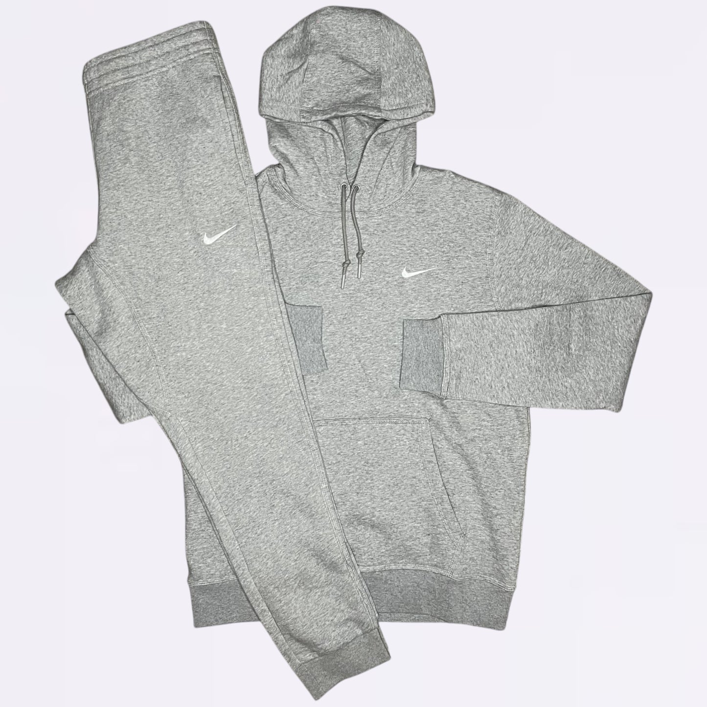 Nike Club Set - Hoodie & Joggers - Grey