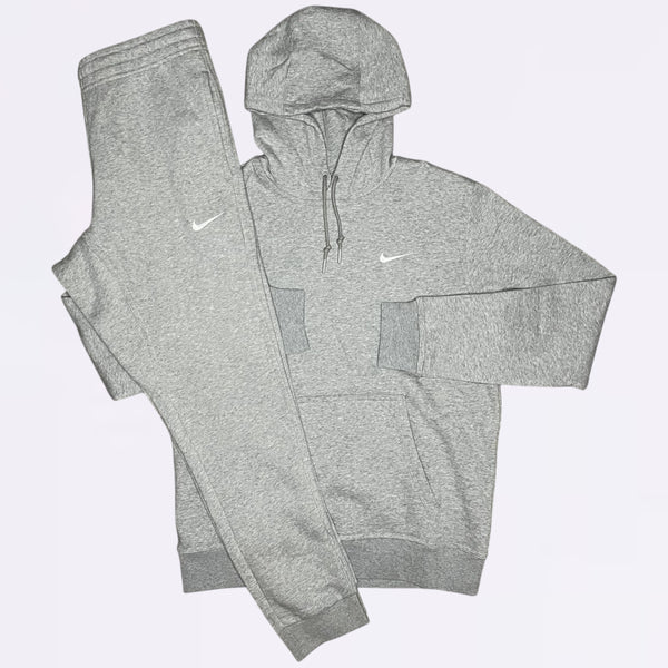 Nike Club Set - Hoodie & Joggers - Grey