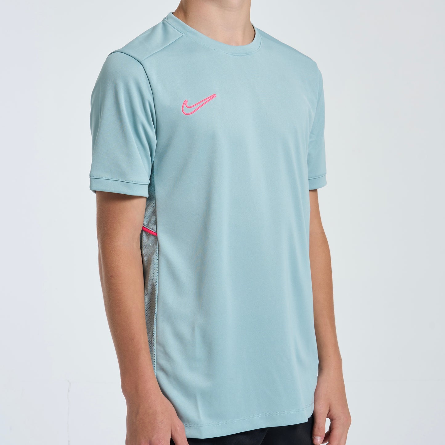 Nike Academy 2.0 Tee - Green / Pink (Junior)