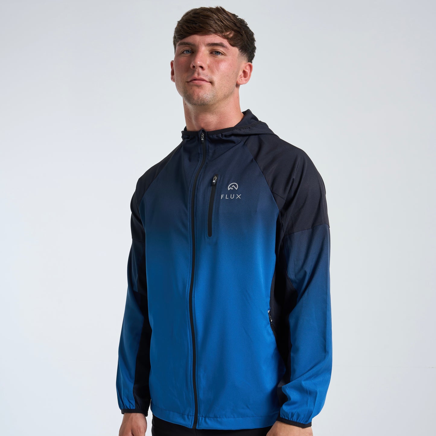 Flux Gradient Jacket - Black / Blue