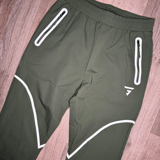 GRIID Reflect Joggers - Khaki/Forest Green