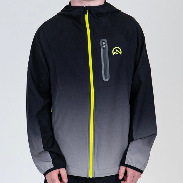 Flux Gradient Jacket - Black / Grey / Neon (Junior)