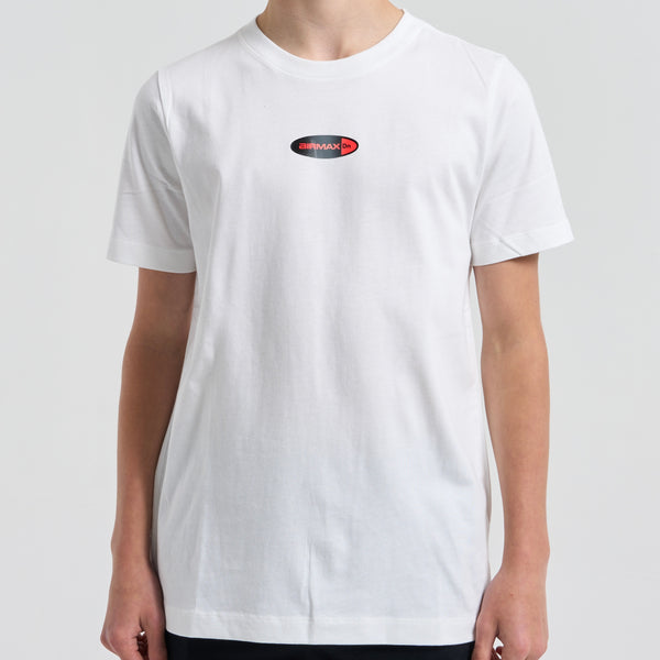 Nike DN Tee - White / Crimson (Junior)