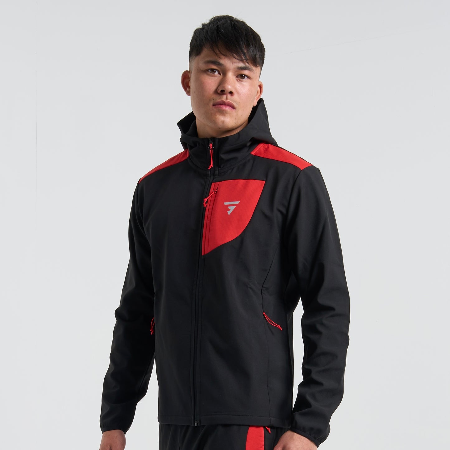 GRIID Aero Jacket - Black / Red
