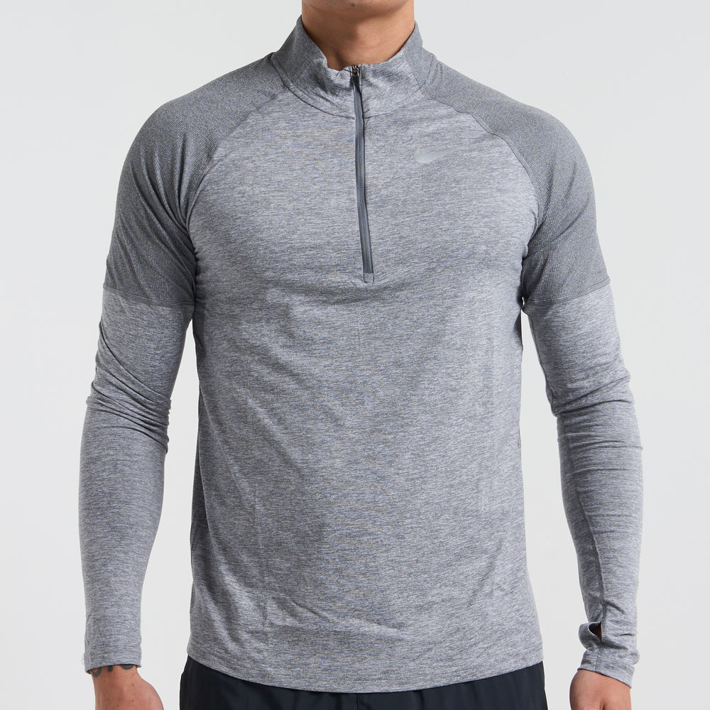 Nike Element 2.0 Half Zip Light Grey