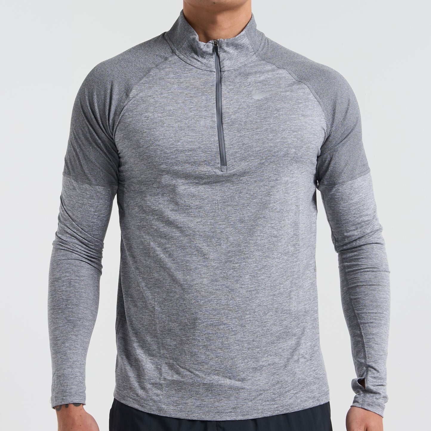 Nike Element 2.0 Half Zip Light Grey