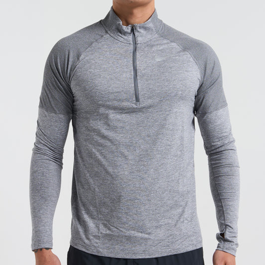 Nike Element 2.0 Half Zip Light Grey