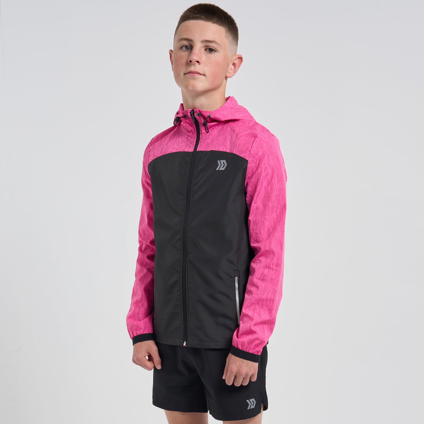 DASH Windrunner - Black / Pink (Junior)