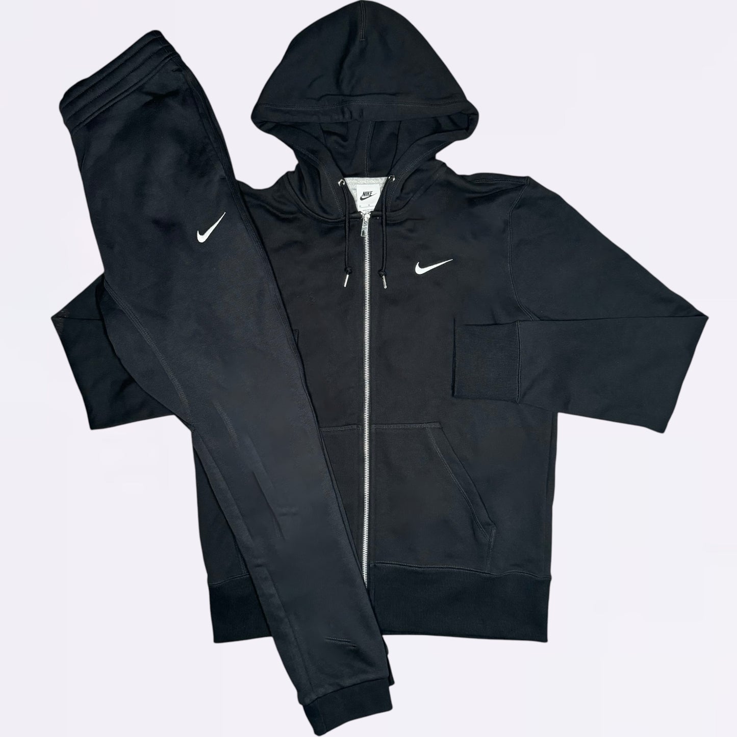 Nike Club Set - Zipper & Joggers - Black