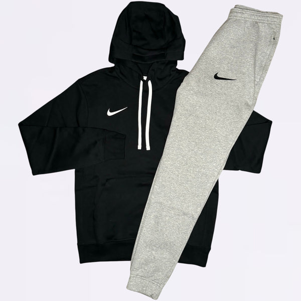 Nike Park Hoodie & Joggers Set - Black / Grey