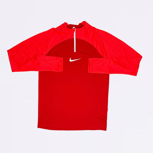 Nike Academy Pro Drill Half Zip Crimson Red