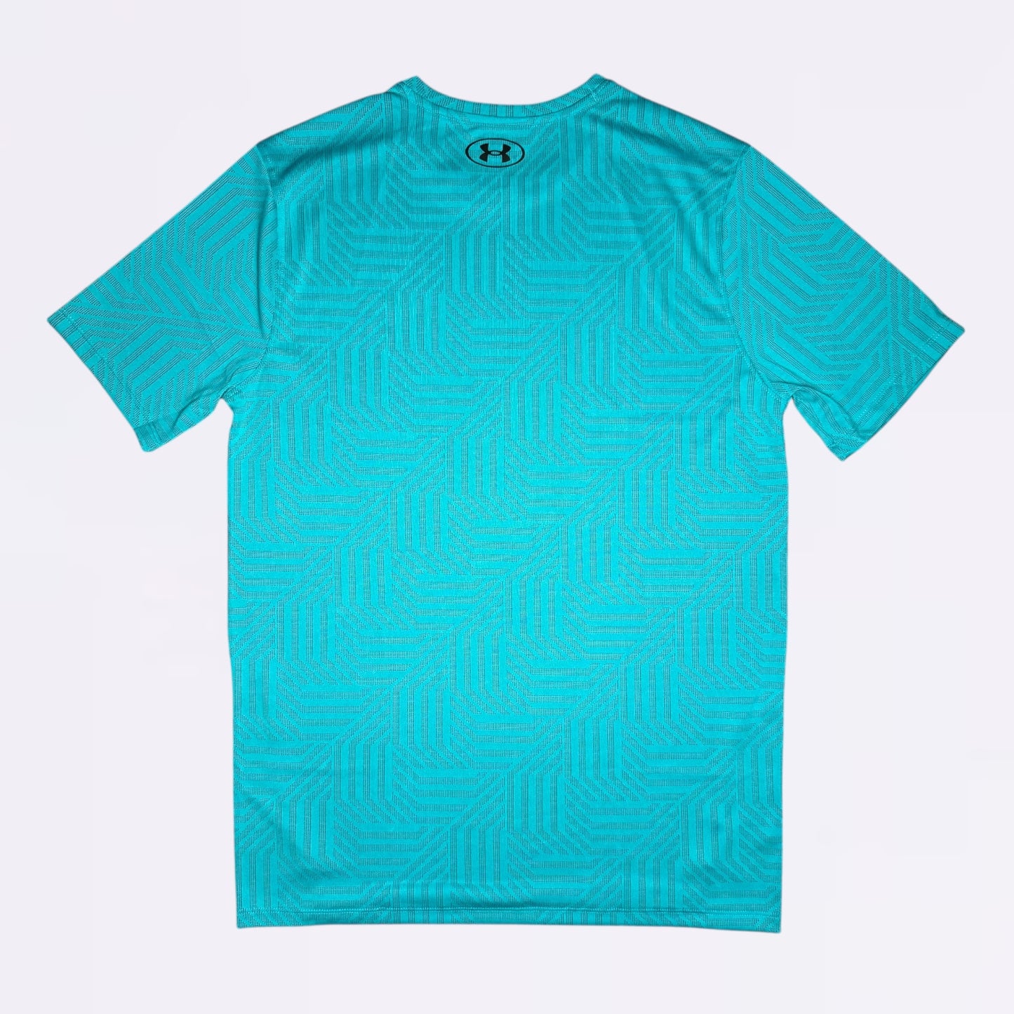 Under Armour Geotessa Set - Tee & Shorts - Caribbean / Grey