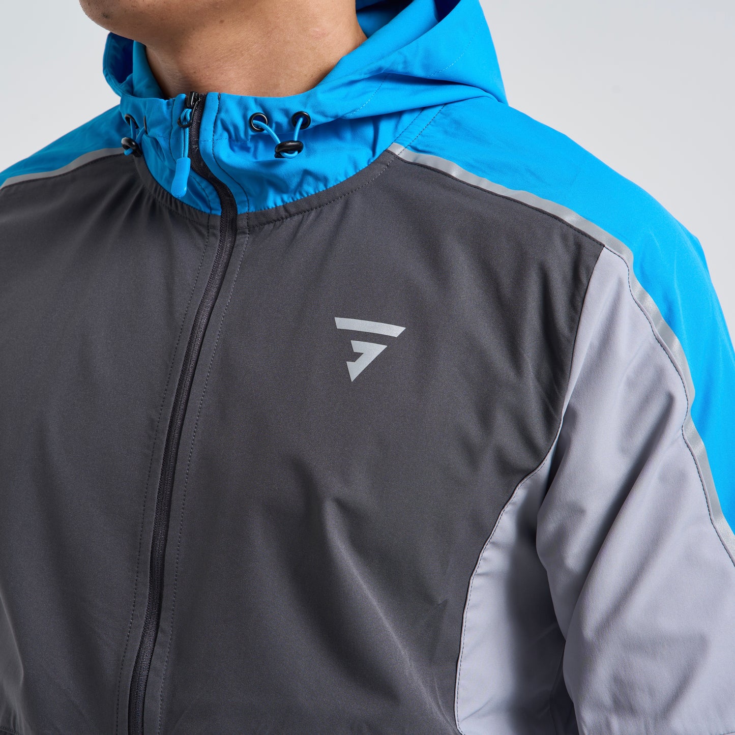 GRIID Reflect Windrunner Set - Grey / Blue